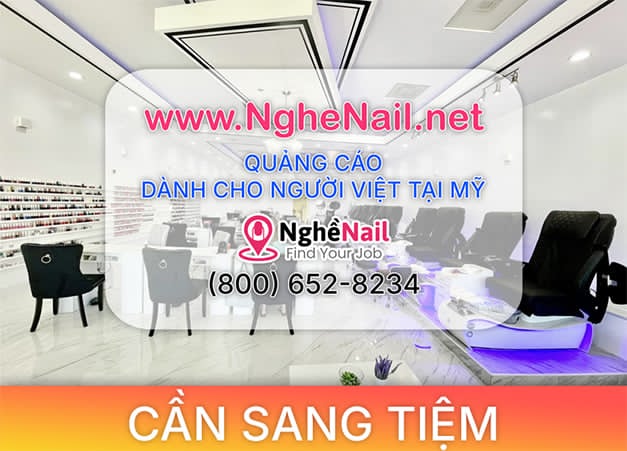 Cần sang tiệm nail lớn – Rockville, MD 20852