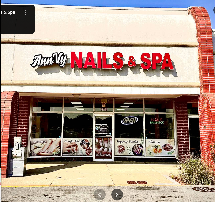 CẦN SANG GẤP TIỆM NAIL – CHATTANOOGA, TN