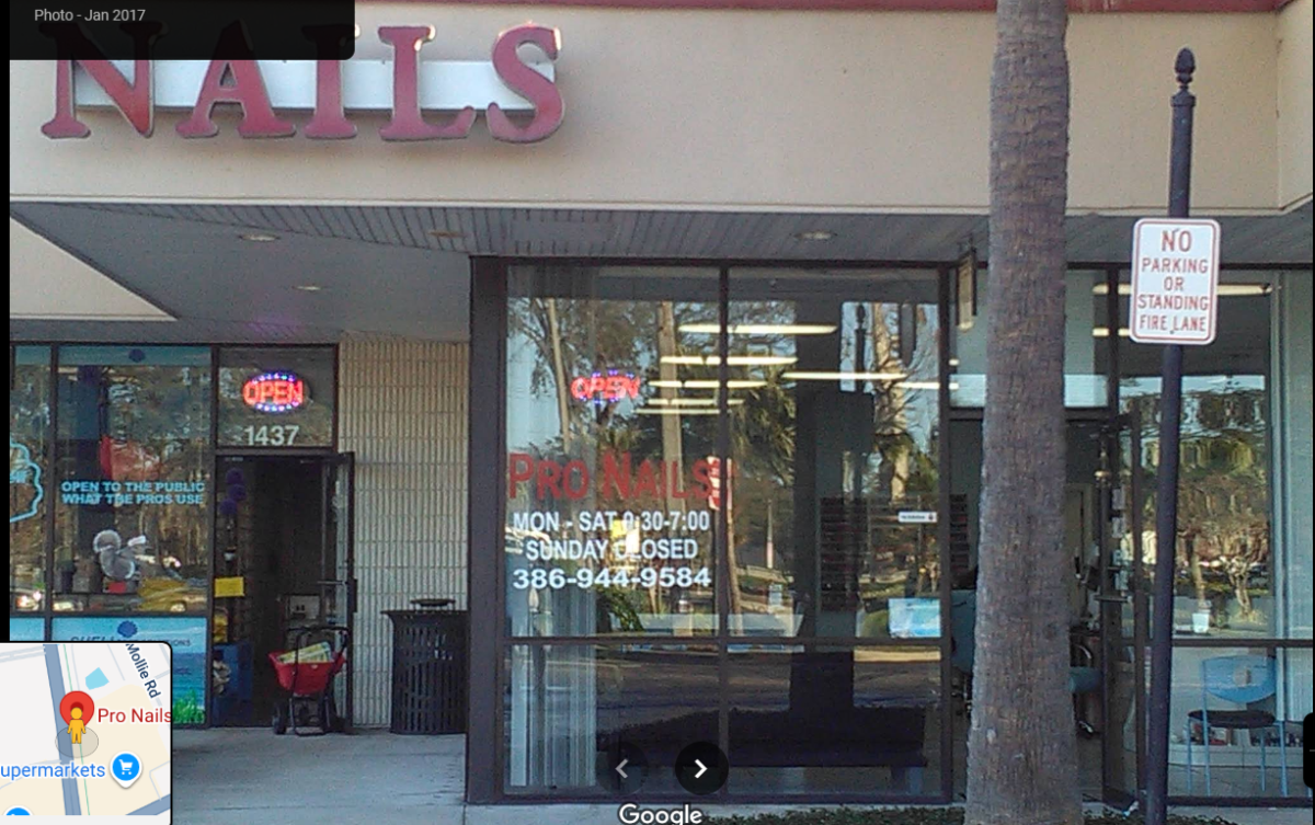 CẦN SANG GẤP TIỆM NAIL – DAYTONA BEACH, FLORIDA