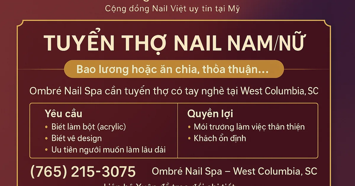 Cần Thợ  Nails