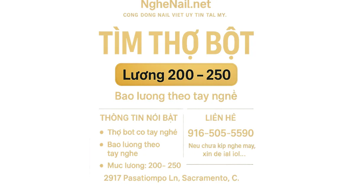 Tìm thợ bột